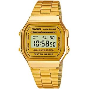 Gold Casio Classic wrist watch